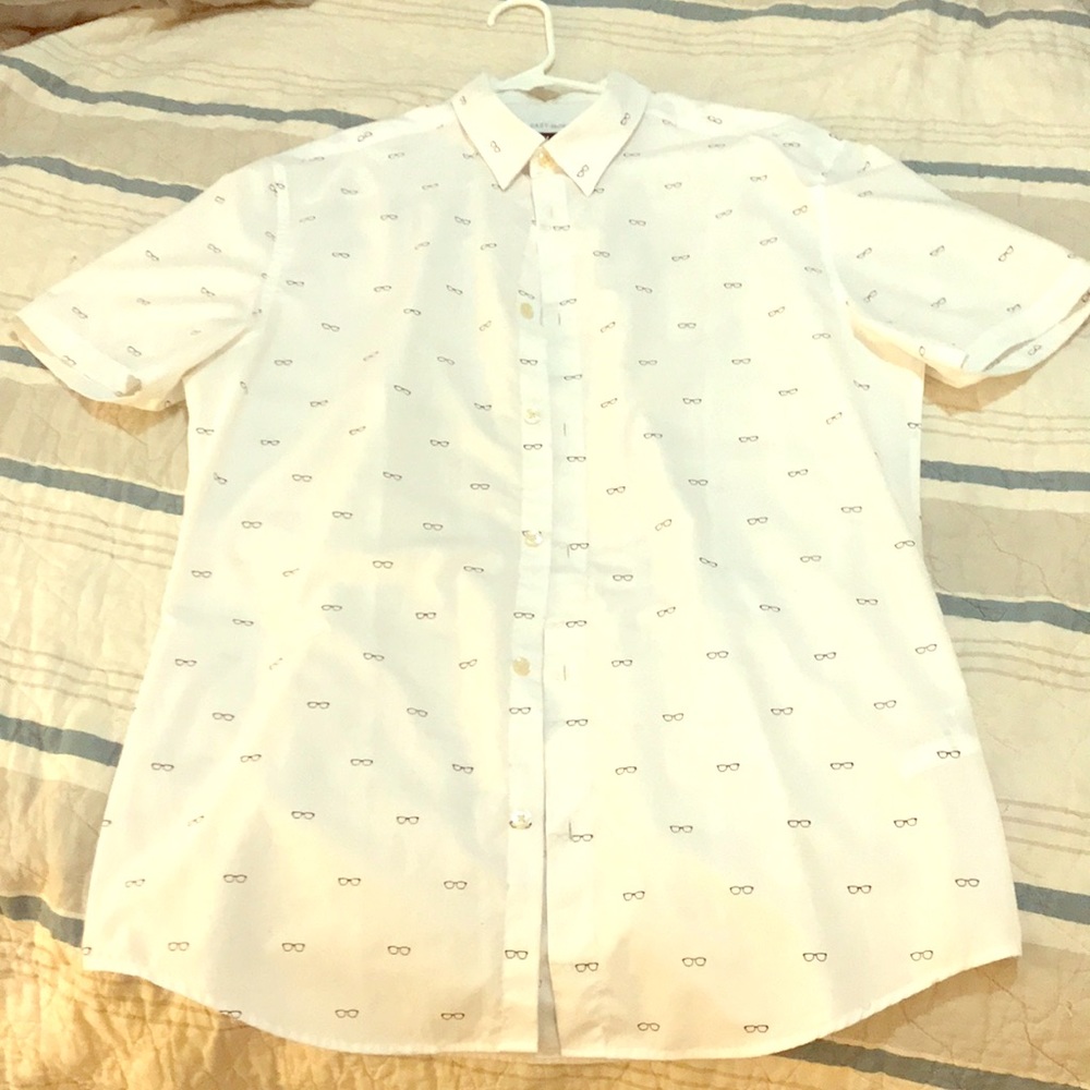 CCO SALE! H&M sunglasses short sleeved button up!
